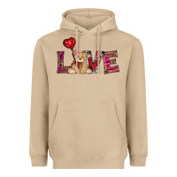Mushroom valentines day tedybear love Heavyweight Hoodie - RanaPortraitStore
