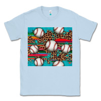 Dusty Blue baseball Classic Tee - Artiststas