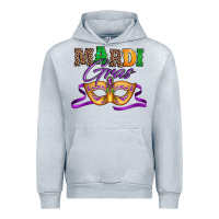 Heather Grey happy mardi gras carnival mask Urban Hoodie - Jasminsmagicworld