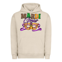 Pigment French Oak happy mardi gras carnival mask Urban Hoodie - Jasminsmagicworld