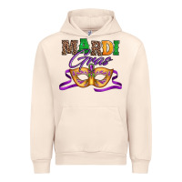 Sandshell happy mardi gras carnival mask Urban Hoodie - Jasminsmagicworld