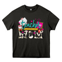 Asphalt Teacher Mom Mother's Day Heavy Core Tee - HowdyJamesFarm