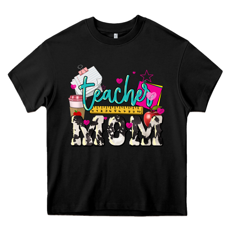 Teacher Mom Mother's Day Heavy Core Tee by HowdyJamesFarm | Teevron