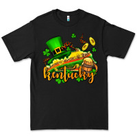 Black St. Patrick's Kentucky map Premium Tee - OliviaCreatesArt