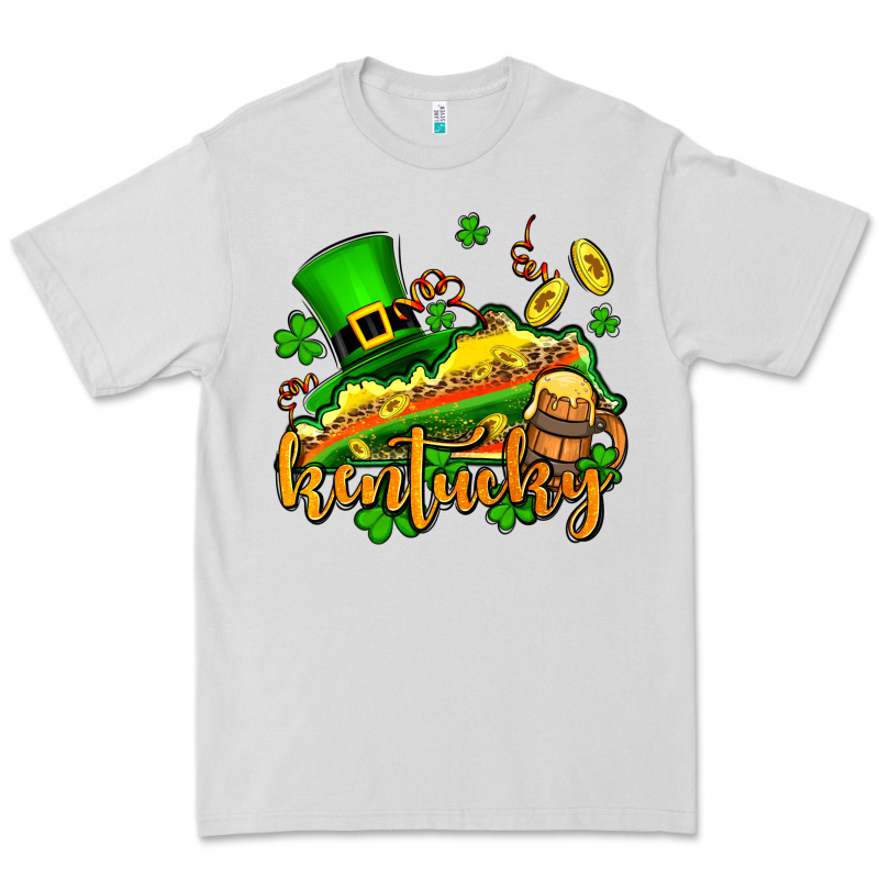 St. Patrick's Kentucky Map Premium Tee by OliviaCreatesArt | Teevron