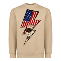 Mushroom Lightning Bolt Heavyweight Sweatshirt - JahusDesignShop