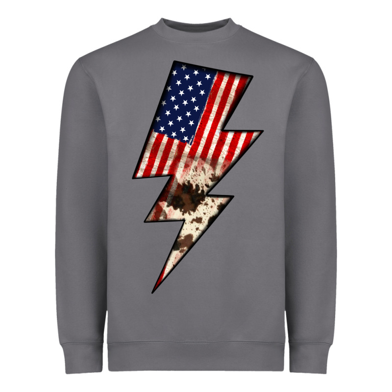 Lightning Bolt Heavyweight Sweatshirt by JahusDesignShop | Teevron