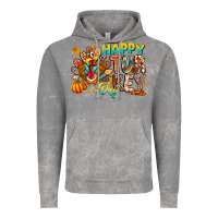 Cloud Rock Happy Turkey Day Vintage Hoodie - CowhideDigitalArt