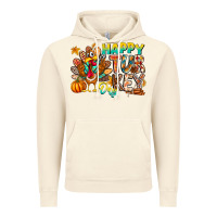 Vintage Artic Happy Turkey Day Vintage Hoodie - CowhideDigitalArt