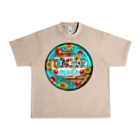 French Oak teacher mode earrings Urban Heavy Tee - BundleAndBundleShop