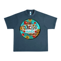 Midnight Navy teacher mode earrings Urban Heavy Tee - BundleAndBundleShop