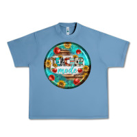 Pebble Blue teacher mode earrings Urban Heavy Tee - BundleAndBundleShop