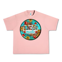 Salmon teacher mode earrings Urban Heavy Tee - BundleAndBundleShop