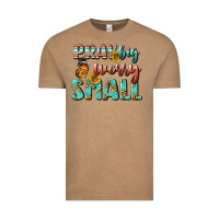 Vintage Coffee pray big worry small Vintage Tee - BundleAndBundleShop