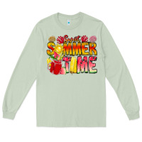 Matcha Sweet Summer Time Long Sleeve Tee - CowhideDigitalArt
