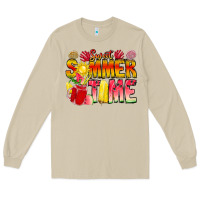 Mushroom Sweet Summer Time Long Sleeve Tee - CowhideDigitalArt