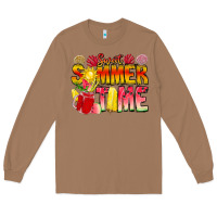 Toasted Coconut Sweet Summer Time Long Sleeve Tee - CowhideDigitalArt