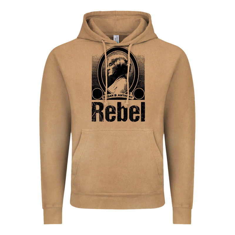 Political Rebel Tshirt Susan B Anthony Women's History Gift Vintage Hoodie by baoMotion | Teevron