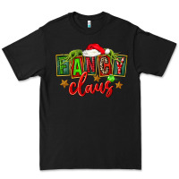 Black christmas fancy claus Premium Tee - FaDigitalArtStudio