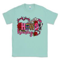 Seafoam howdy honey rose olivia Classic Tee - OliviaCreatesArt