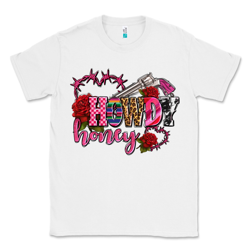 Howdy Honey Rose Olivia Classic Tee by OliviaCreatesArt | Teevron
