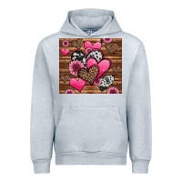 Valentines Day Western Hearts And Sunflowers Urban Hoodie | Teevron