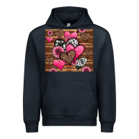 Navy valentines day western hearts and sunflowers Urban Hoodie - Jasminsmagicworld