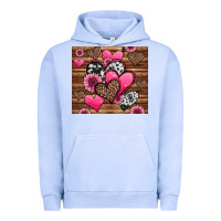 Pigment Grape Ice valentines day western hearts and sunflowers Urban Hoodie - Jasminsmagicworld