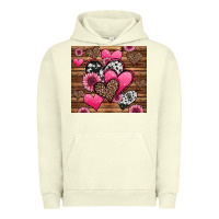Pigment Pistachio valentines day western hearts and sunflowers Urban Hoodie - Jasminsmagicworld