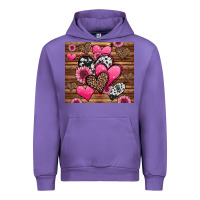 Tulip valentines day western hearts and sunflowers Urban Hoodie - Jasminsmagicworld