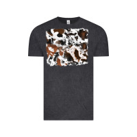 Vintage Black cowhide background Vintage Tee - RanaPortraitStore