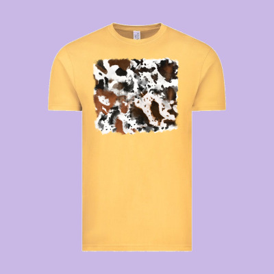 Cowhide Background Vintage Tee Designed By Ranaportraitstore