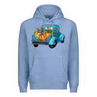 Colony Blue fall truck Premium Hoodie - Artiststas