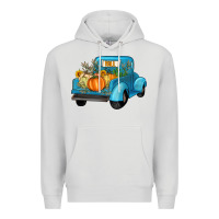 Dove Grey fall truck Premium Hoodie - Artiststas