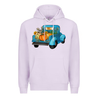 Lilac fall truck Premium Hoodie - Artiststas