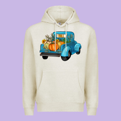 Fall Truck Premium Hoodie Designed By Artiststas