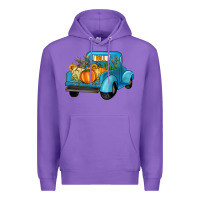 Purple fall truck Premium Hoodie - Artiststas