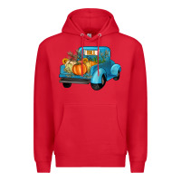 Red fall truck Premium Hoodie - Artiststas