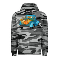 Slate Camo fall truck Premium Hoodie - Artiststas