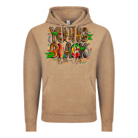 Vintage Coffee young black free ish Vintage Hoodie - CowhideDigitalArt
