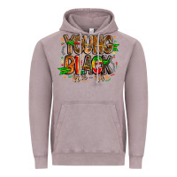 Vintage Zinc young black free ish Vintage Hoodie - CowhideDigitalArt
