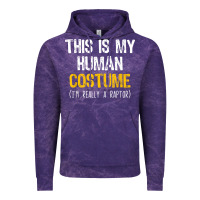 Cloud Purple human costume raptor halloween velociraptor lazy easy t shirt Vintage Hoodie - baoMotion