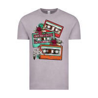 Vintage Zinc cassette floral gemstone Vintage Tee - FaDigitalArtStudio