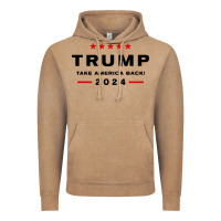 Vintage Coffee donald trump 2024 take america back Vintage Hoodie - baoMotion