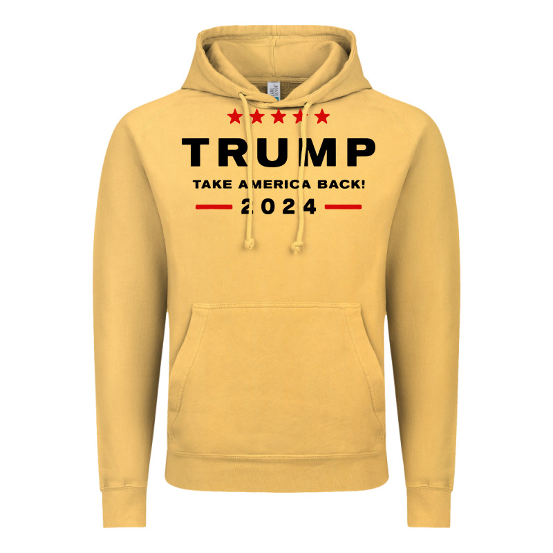 Donald Trump 2024 Take America Back Vintage Hoodie by baoMotion | Teevron