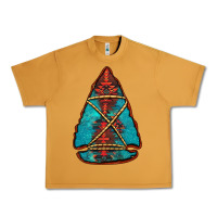 Peanut Butter turquoise glitter aztec arrowhead Urban Heavy Tee - Jasminsmagicworld