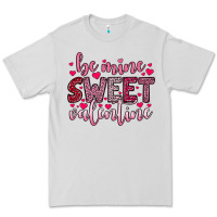 Dove Grey be mine sweet valentine Premium Tee - OliviaCreatesArt