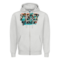 Dove Grey first grade Zipper Hoodie - JahusDesignShop