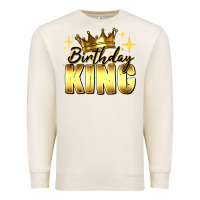 Birthday King Premium Sweatshirt | Teevron