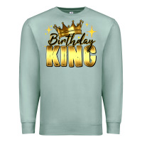 Seafoam birthday king Premium Sweatshirt - RanaPortraitStore